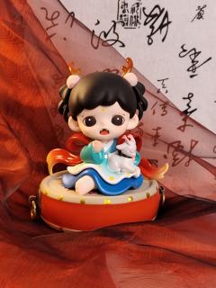 这才是国风盲盒该有的样子，飞天和驭鹿神女好搭啊！又乖又美！