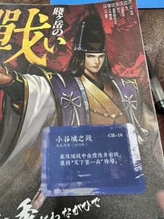 【含剧透】
剧本:贱岳合战
人数:5男1女
体验角色:丹羽长