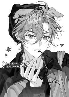 一口气吃四个黑白大帅哥
快开稿了努力清稿中≡ω≡