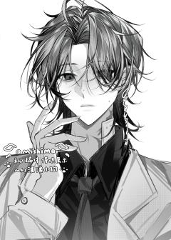 一口气吃四个黑白大帅哥
快开稿了努力清稿中≡ω≡