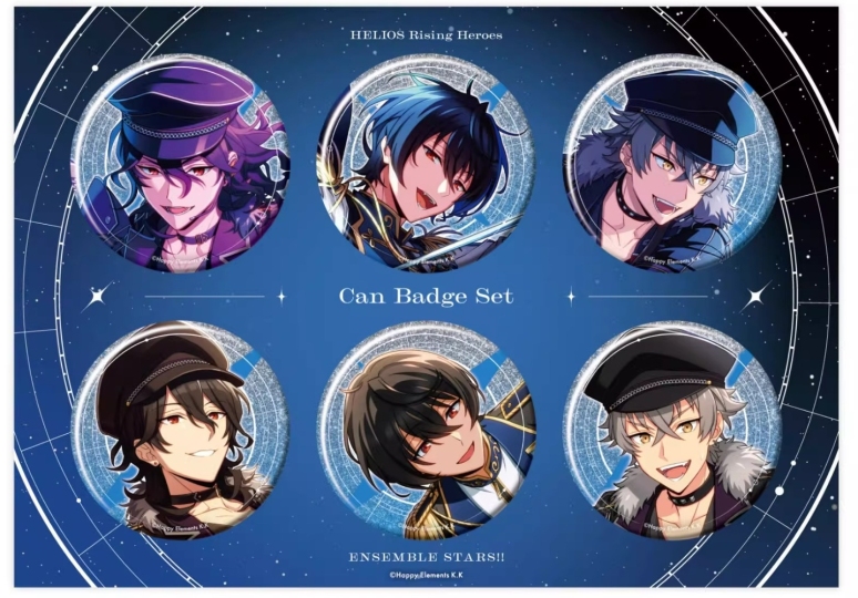 朔间凛月2-Encount☆Sunrise×Stars吧唧套组| Encount☆Sunrise×Stars