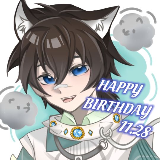 祝可尔凯尔11.28生日快乐～