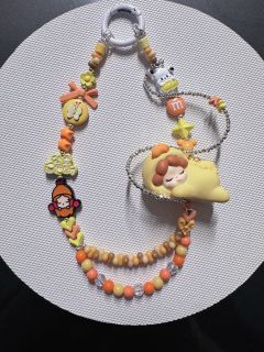 一波DIY萌粒手机链