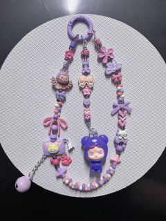 一波DIY萌粒手机链