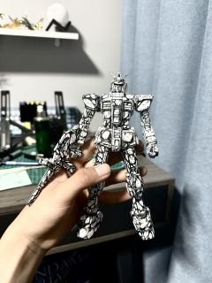 第一次做    mg元祖二次元涂装