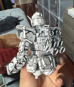 第一次做    mg元祖二次元涂装