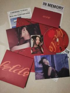 今天买了susu的专辑了！自认为拍的不错，最后是六人！