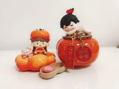 正是因为抽到了卓大王的这款好柿花生，从而有了想要集齐福奇水果