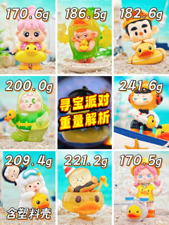看神仙打架啦‼️来寻宝派对PICK你喜爱的IP‼️ 附重量图