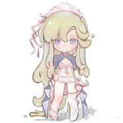 无偿展示
好喜欢这个设定，史莱姆，淡淡的。😆