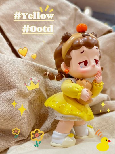 尊嘟可爱，黄困困