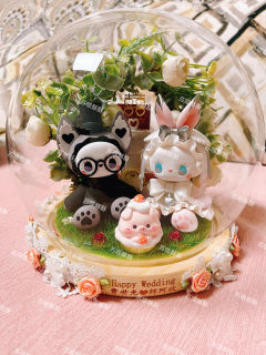 兔子新娘❤️狼新郎
近期客订姐妹的实拍返图
