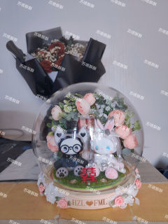 兔子新娘❤️狼新郎
近期客订姐妹的实拍返图
