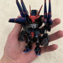 泡泡玛特QMSV强袭正义高达爆改
豪鬼「天」暗黑血红甲爆改涂